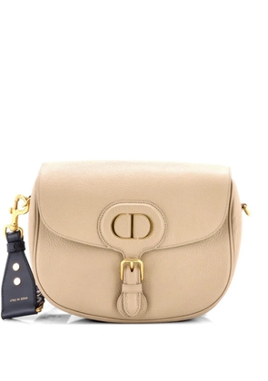 Christian Dior Pre-Owned Bobby Flap Bag Leather Large crossbody bag - Neutrals