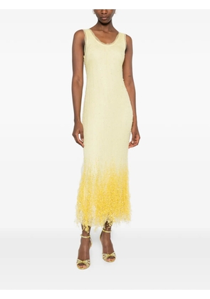 Simkhai lace midi dress - Yellow