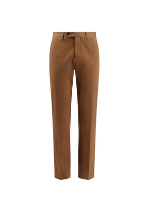 PT Torino Master belt loops charm trousers - Brown