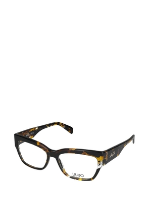 LIU JO geometric-frame glasses - Brown