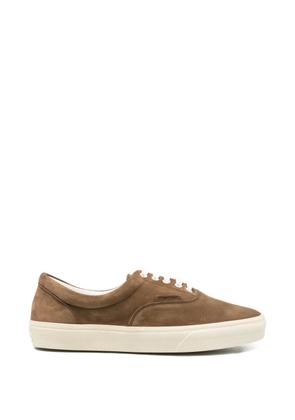 TOM FORD logo sneakers - Brown
