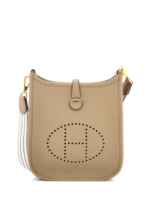 Hermès Pre-Owned Evelyne Bag Gen III Clemence TPM crossbody bag - Neutrals