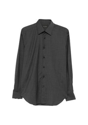 Dell'oglio melange buttoned shirt - Grey