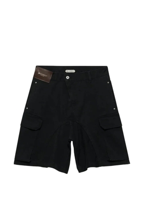 JW Anderson black cargo shorts