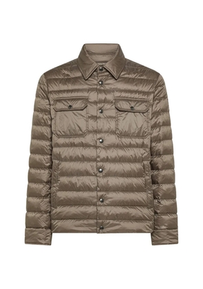 Seventy buttoned patch pocket jacket - Brown