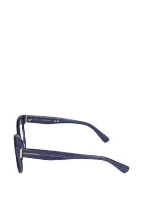Longchamp cat-eye eyeglasses - Blue
