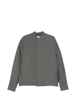 Costumein collarless jacket - Green