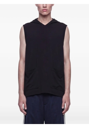 Yohji Yamamoto hooded vest - Black