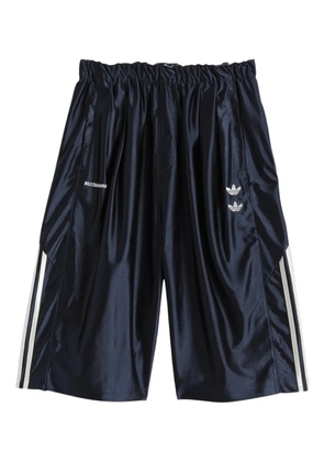 Willy Chavarria x Adidas logo shorts - Blue