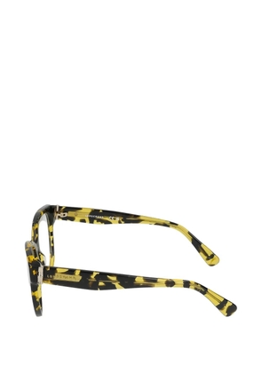 Longchamp browline-frame glasses - Yellow