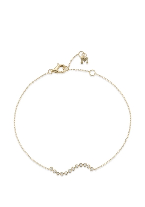 Mateo bezel-cut diamond bracelet - Gold