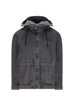 C.P. Company hooded pocket jacket - Black