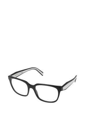 Prada rectangle-frame glasses - Black