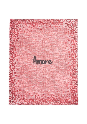 Faliero Sarti Lips scarf - Red