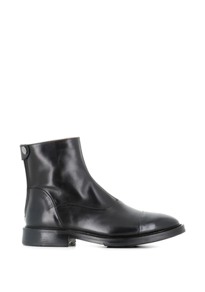 Alberto Fasciani zip leather boots - Black