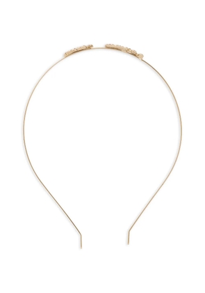 RED(V) embellished headband - Gold