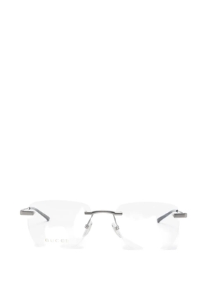 Gucci Eyewear rimless glasses - Grey