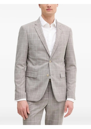 Lindbergh checked suit (set of two) - Grey