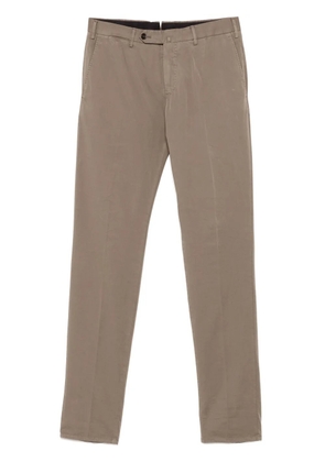PT Torino slim-cut trousers - Brown