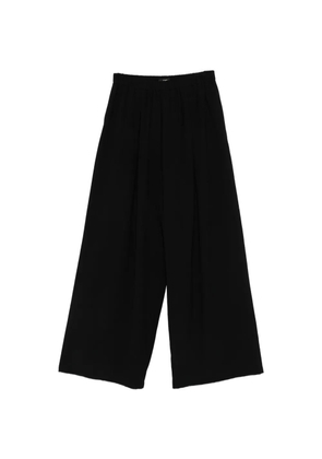 Eleh wide-leg trousers - Black