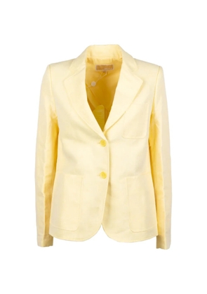 Michael Kors single-breasted blazer - Yellow