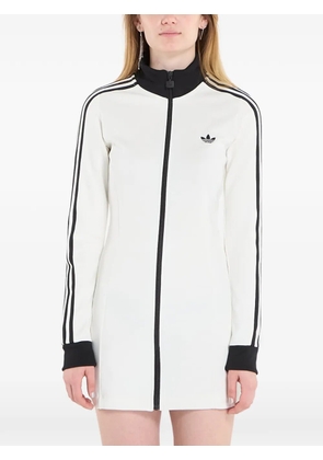 adidas long-sleeve mini dress - White