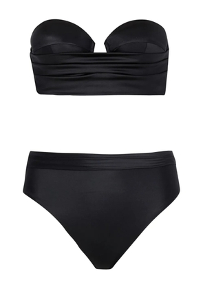 Balmain ruched bikini - Black