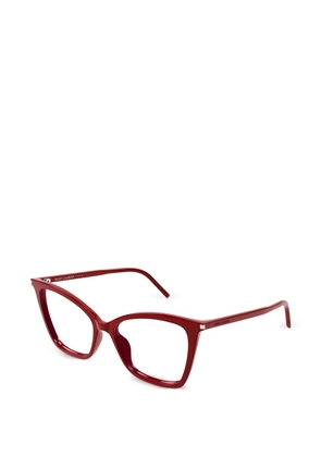 Saint Laurent Eyewear SL 386 cat-eye frame glasses - Red