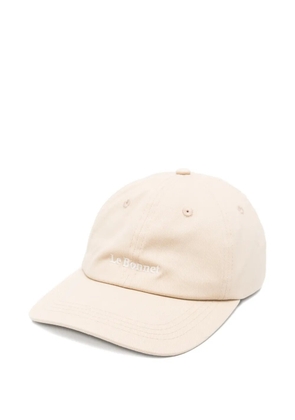 Le Bonnet logo-embroidery baseball cap - Neutrals