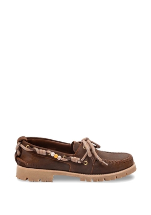 Golden Goose Crusie boat shoes - Brown