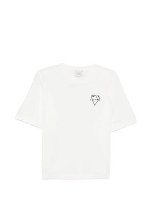 Alysi embellished T-shirt - White