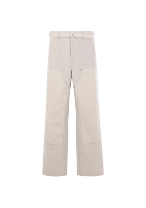 sacai x Carhartt Wip workwear multiple pockets trousers - Neutrals