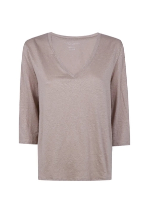 Majestic Filatures V-neck T-shirt - Neutrals