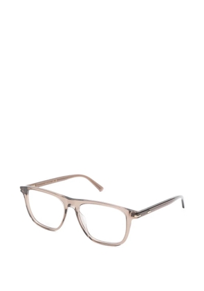 Gucci Eyewear rectangle-frame glasses - Brown