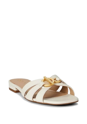 Lauren Ralph Lauren Blaike buckle strap sandals - White
