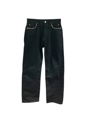 Takahiromiyashita The Soloist Selvedge studded jeans - Black
