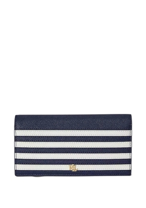 Lauren Ralph Lauren striped wallet - Blue