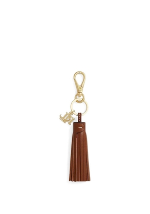 Lauren Ralph Lauren tassel-detail charm bag - Brown