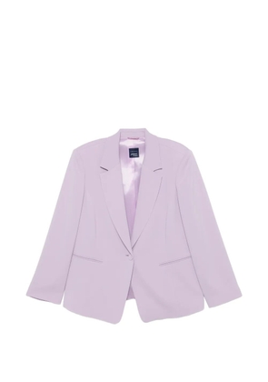 Marina Rinaldi buttoned blazer - Purple