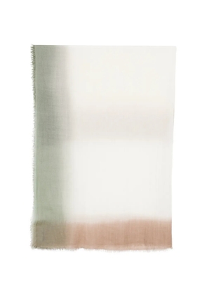 Faliero Sarti fringed scarf - White