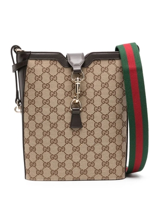 Gucci medium GG canvas shoulder bag - Neutrals