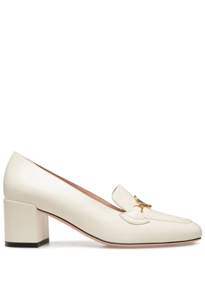 Bally Obrien 50mm leather pumps - Neutrals