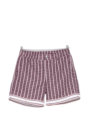 CHÉ printed swim shorts - Purple
