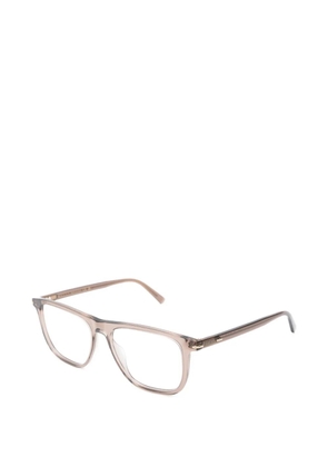Gucci Eyewear rectangle-frame glasses - Neutrals