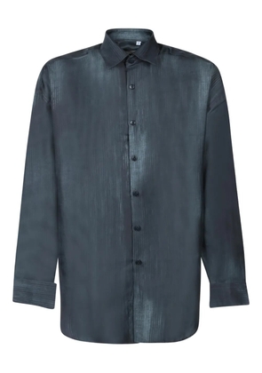 Costumein buttoned silk shirt - Blue