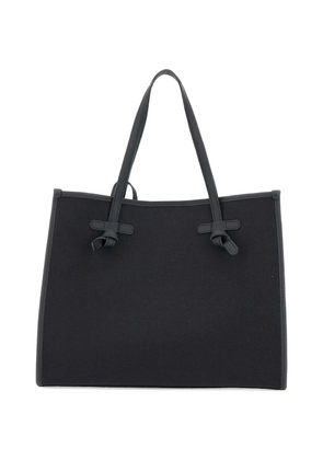 GIANNI CHIARINI Marcella knot-detail shoulder bag - Black