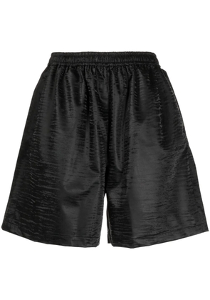 Off Duty Leone jacquard shorts - Black