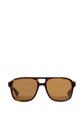 Saint Laurent pilot sunglasses - Brown