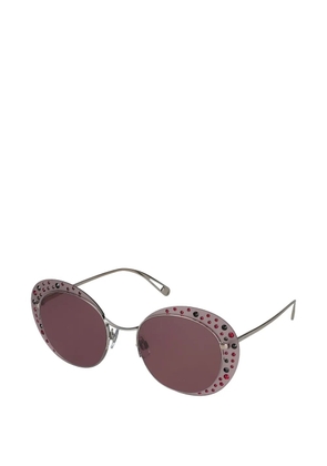 Giorgio Armani embellished sunglasses - Silver
