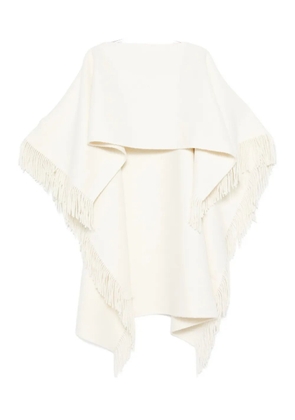 TOTEME fringe-detailing scarf - White